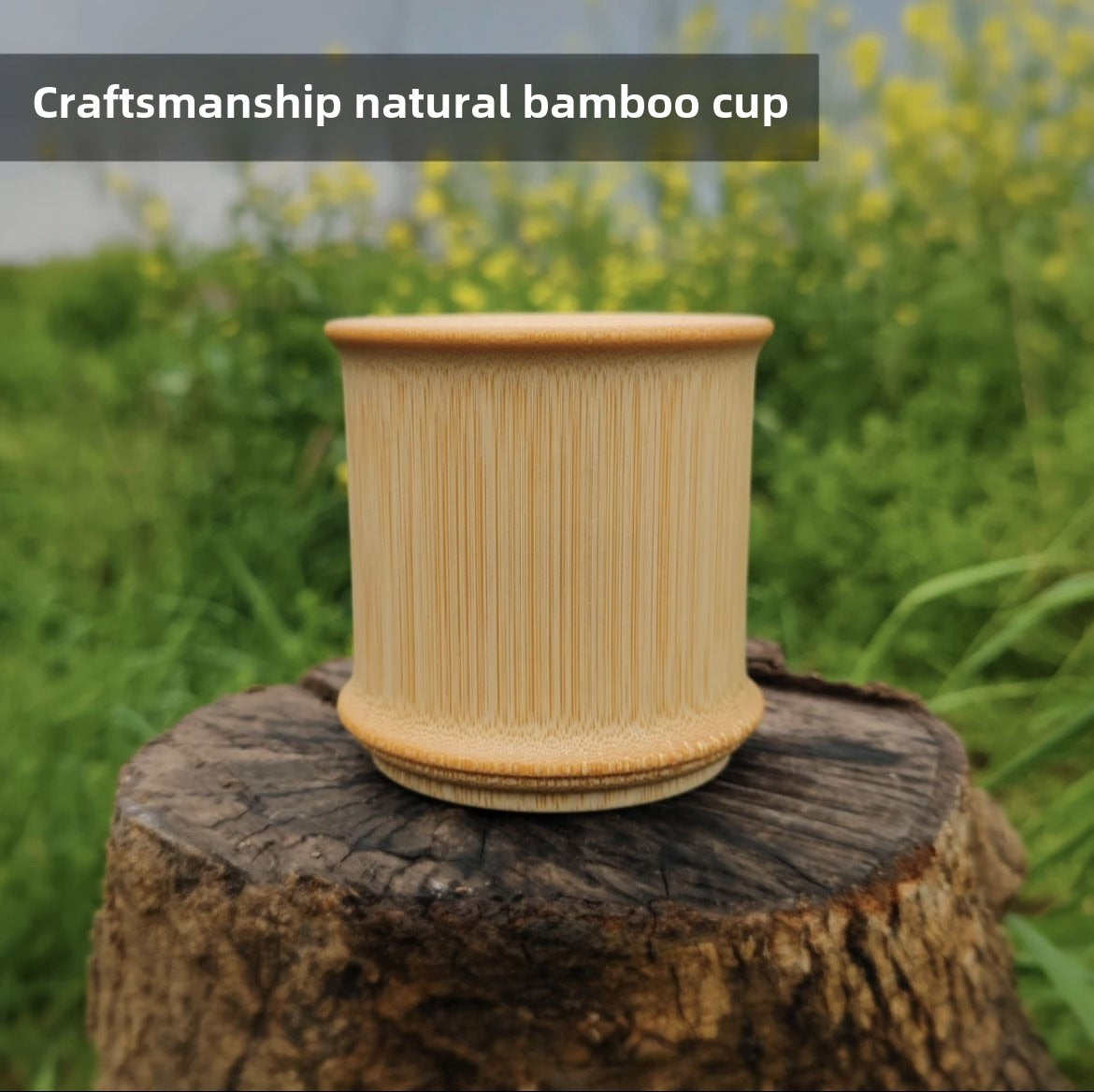 Exquisite Handmade Bamboo Joint Cup, Carved Teacup, Not Painted Master Cup