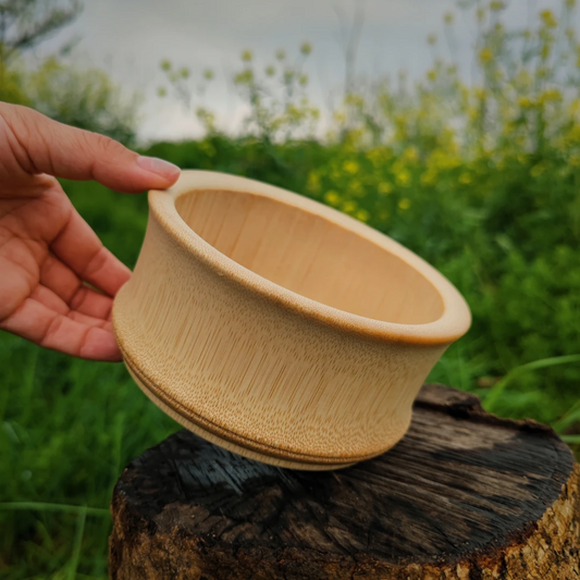 Handmade bamboo bowl, handmade bamboo made large bowl