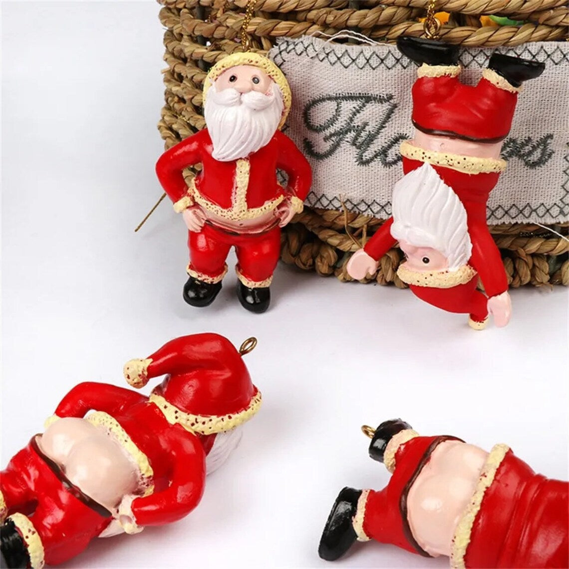 New Christmas Old Man Pendant Christmas Tree Decoration Christmas Window Layout Gift Decorations Small Decoration