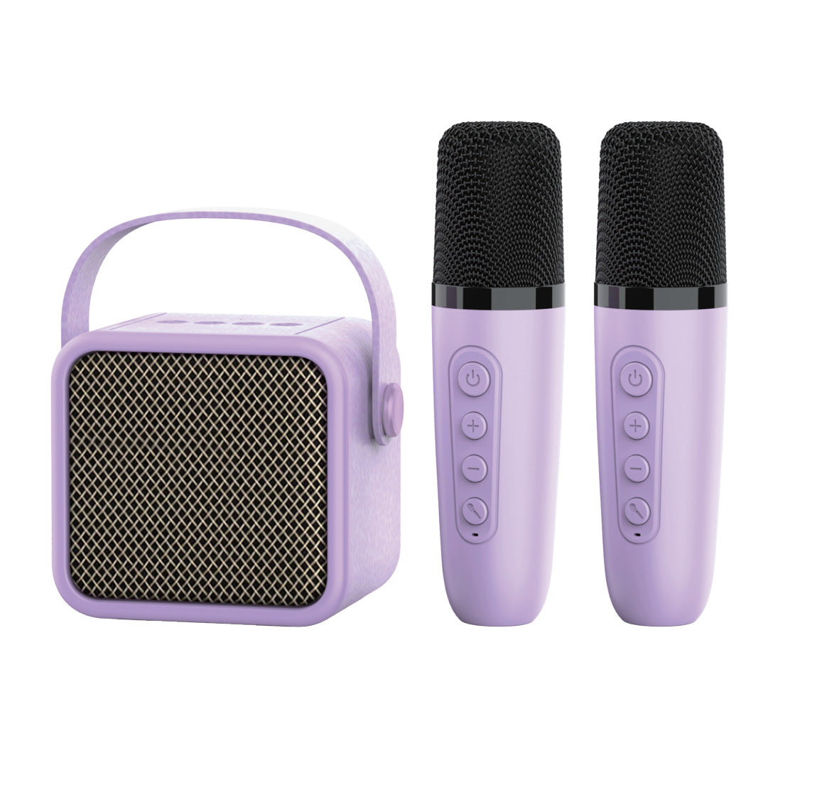 Portable Bluetooth Speaker Home Wireless Karaoke Audio Microphone Dual Microphone Outdoor Singing Small Family KTV