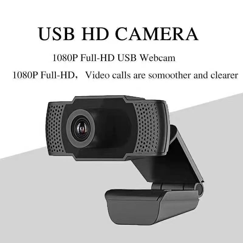 Drive-Free USB Webcam 1080P HD Drive-Free with Microphone Computer Live Camera