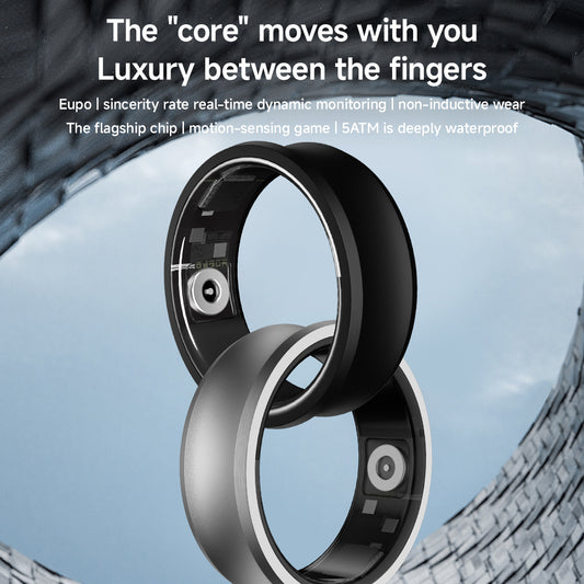 New S1Smart Ring Heart Rate Blood Oxygen Sleep Monitoring Tracking Ring IP68Waterproof and Healthy