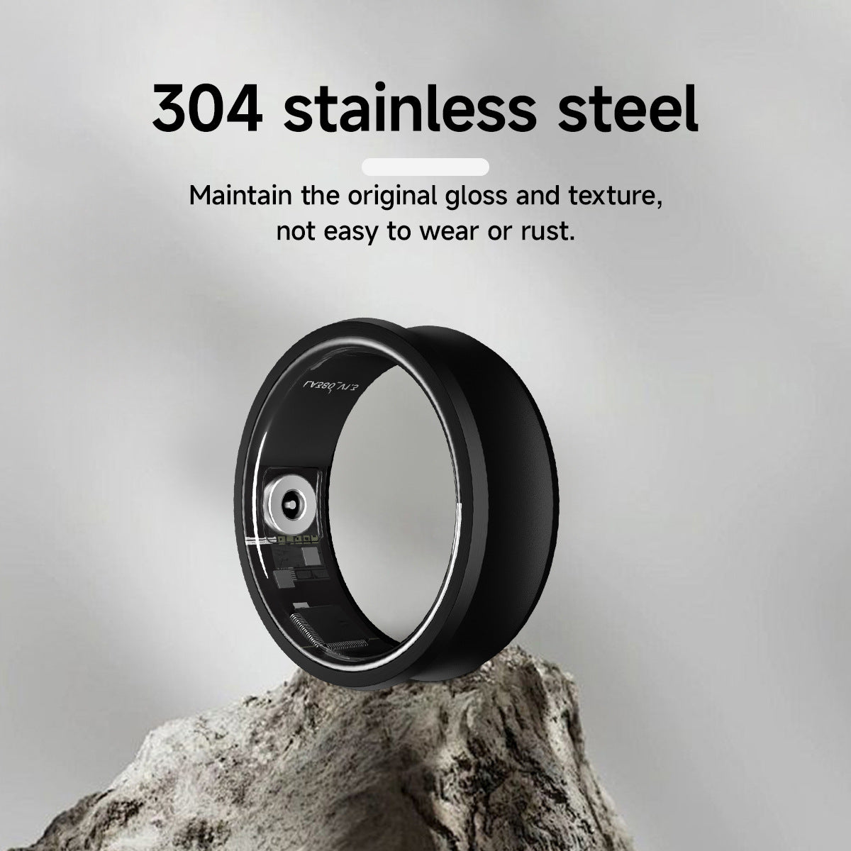 New S1Smart Ring Heart Rate Blood Oxygen Sleep Monitoring Tracking Ring IP68Waterproof and Healthy