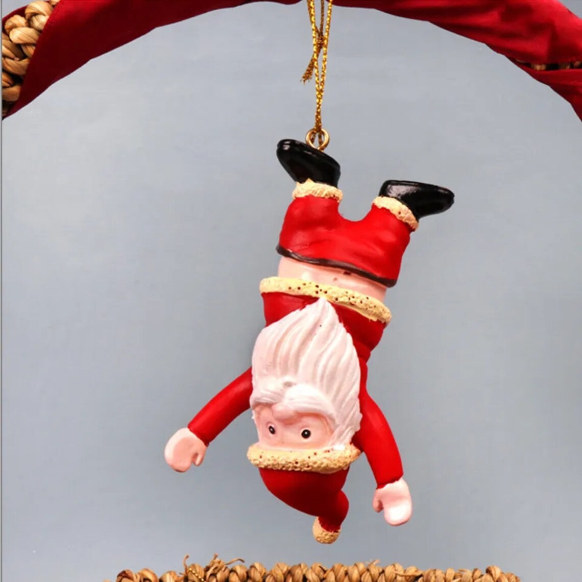 New Christmas Old Man Pendant Christmas Tree Decoration Christmas Window Layout Gift Decorations Small Decoration