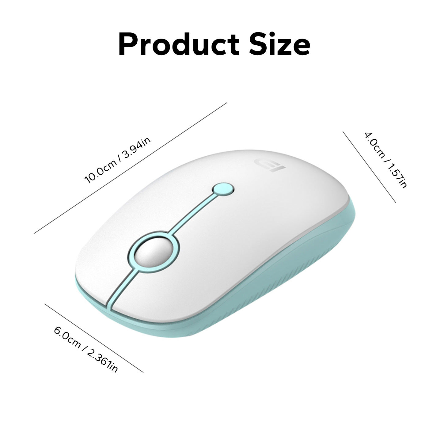 Fude2.4G Bluetooth Dual-Mode Charging Wireless Mouse Cute Computer Laptop Office Mute