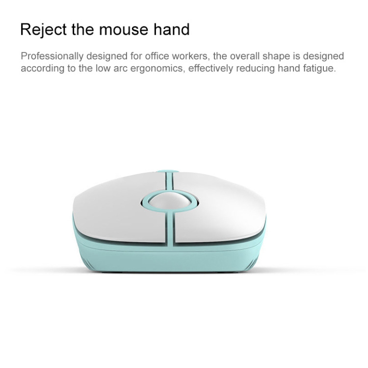 Fude2.4G Bluetooth Dual-Mode Charging Wireless Mouse Cute Computer Laptop Office Mute